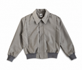 OLIVE / BOMBER JACKET/BOXY FIT