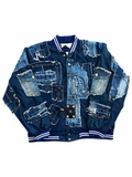 PATCHWORK BOMBER CAMO JACKET